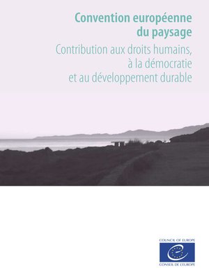 cover image of Convention européenne du paysage